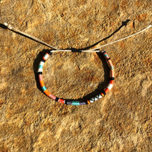 Load image into Gallery viewer, “Wild Roadrunner" Cotton Wanderlust Bracelet
