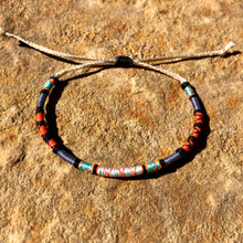 Load image into Gallery viewer, “Dreaming Deer" Cotton Wanderlust Bracelet
