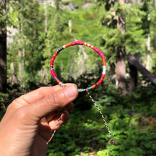 Load image into Gallery viewer, “Wenatchee” Cotton, Alpaca, Merino Wool Wanderlust Bracelet
