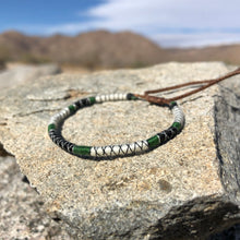 Load image into Gallery viewer, “Desert Walk" Fiber Threads with Merino Wool Wanderlust Bracelet
