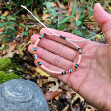 Load image into Gallery viewer, “Desert Nomad" Fiber Threads with Merino Wool Wanderlust Bracelet
