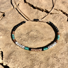 Load image into Gallery viewer, “Desert Mindfulness" Fiber Threads with Merino Wool Wanderlust Bracelet
