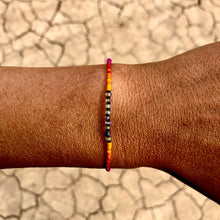 Load image into Gallery viewer, “Painted Sky" Ethiopian Opal and Seed Bead Spirit Bracelet
