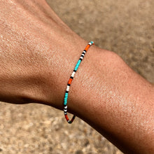 Load image into Gallery viewer, "Hang Ten" Seed Bead Spirit Bracelet
