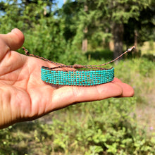 Load image into Gallery viewer, "Courage” Turquoise Stone Dream Bracelet
