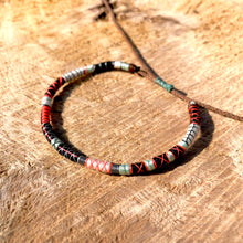 Load image into Gallery viewer, “Truth" Fiber Threads with Merino Wool Wanderlust Bracelet
