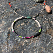Load image into Gallery viewer, “Eastbound” Cotton, Merino Wool Wanderlust Bracelet
