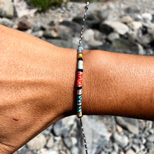 Load image into Gallery viewer, “Firestarter” Cotton Wanderlust Bracelet
