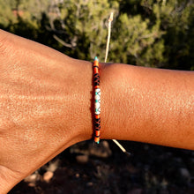Load image into Gallery viewer, “Singing Coyote” Cotton, Merino Wool, with Turquoise Wanderlust Bracelet
