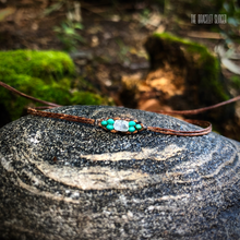 Load image into Gallery viewer, “Turquoise Moonbeam” Turquoise, Moonstone Bracelet
