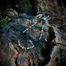 Load image into Gallery viewer, "Nomad" Ethiopian Opal, Seed Bead Spirit Bracelet or Anklet
