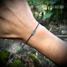 Load image into Gallery viewer, “Purple Moonbeam” Turquoise, Moonstone Bracelet
